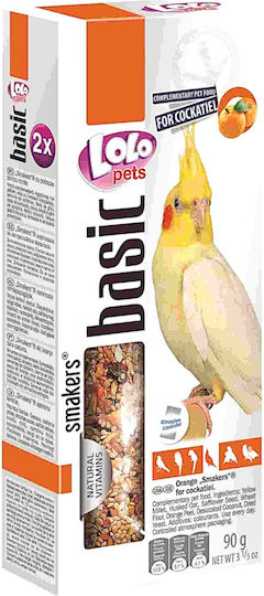 Lolo Pets Smakers Кокатила с Плодове Храна в Стик за Буджеригари 2 Броя 90гр