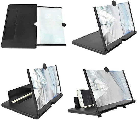 Μεγεθυντής Ecran Telefon în culoarea Negru