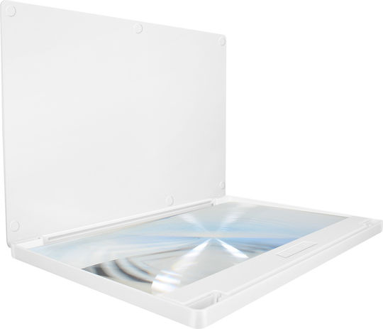 Avizar 12-inch Screen Amplifier Smartphone Hd Lens White