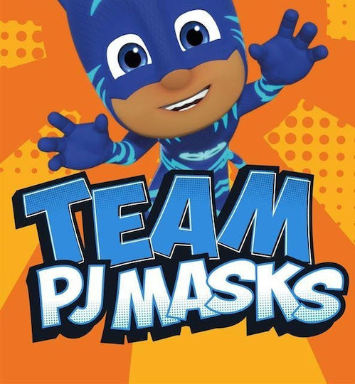 Dimcol Disney 30 Kids Beach Towel PJ Masks 140x70cm