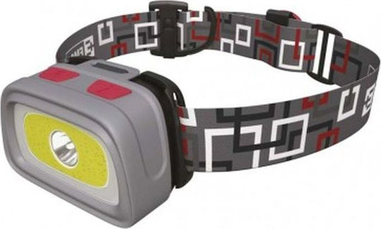 Emos Lanternă Frontală LED cu Luminozitate Maximă 330lm Gri