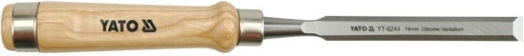 Yato Skewed Chisel 35mm with Wooden Handle