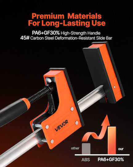 Vevor Bar Clamps Woodworking 2-Pack 76.2 Cm Parallel Clamp Set Even Pressure
