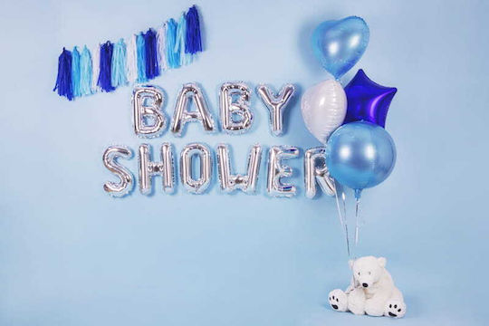 Balloon Foil Letter H Silver 35cm