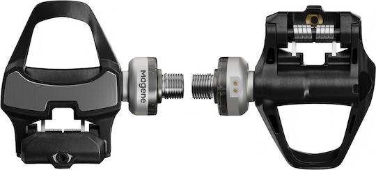 Power Meter Pedals Magene P715 S SPD-SL Silver