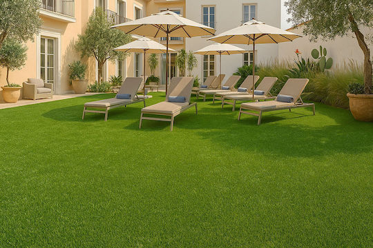 Synthetic Turf in Roll with 2m Width and 20mm Height (price per sq.m)