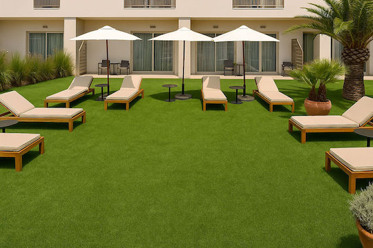 Synthetic Turf in Roll with 2m Width and 20mm Height (price per sq.m)
