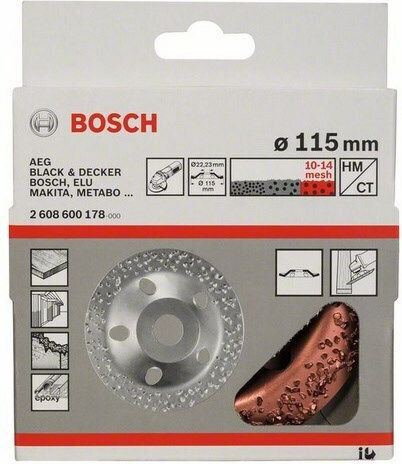 Bosch Disc de șlefuire Materiale de construcție 115mm Riveran