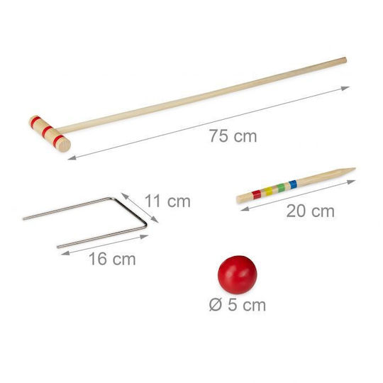 Relaxdays Outdoor Target Practice Game