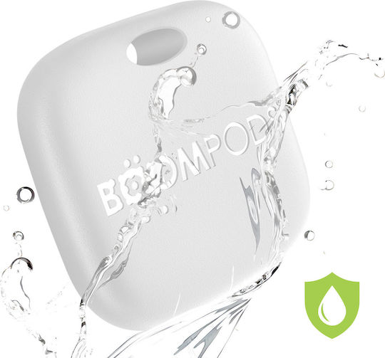 Boompods BOOMTAG Universal Rechargable Apple Find My White