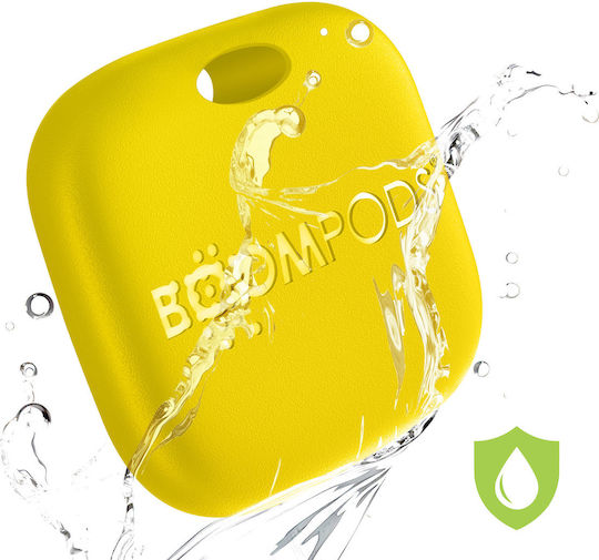 Boompods BOOMTAG Универсален Презареждащ Се Жълт Съвместим С Apple Find My
