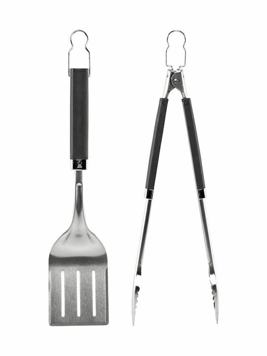 Weber Set von 2 BBQ-Werkzeugen mit Spatel und Zange 6763