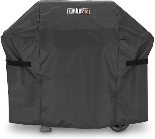 Weber Premium Grill Cover Black from Polyester with UV Protection 129.5cmx45.2cmx106.68cmcm