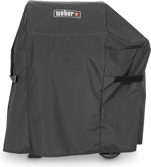 Weber Premium Grill Cover Black from Polyester with UV Protection 121.9cmx45.2cmx106.7cmcm