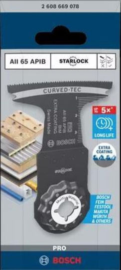Bosch Aii 65 Apib Λάμες Πολυεργαλείων Curved-tec