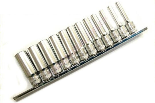 Honiton Sockets 12 Pieces 1/4" Honidriv