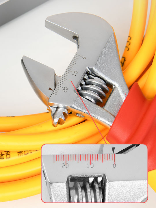 Deli French Wrench with Anti-Slip Handle 200mm