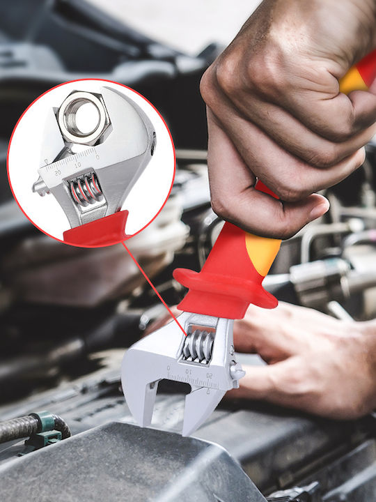 Deli French Wrench with Anti-Slip Handle 200mm