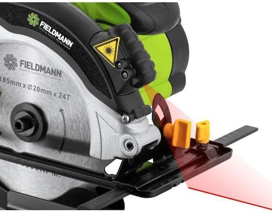 Fieldmann FT0672 Циркулярна пила 1300W със Система за Изсмукване