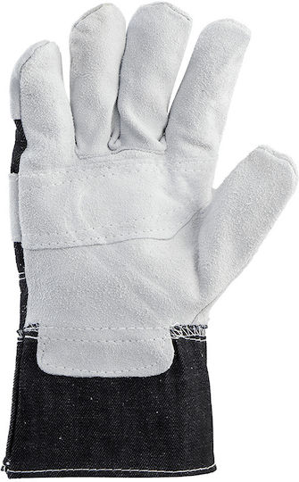 Stenso Gull Gloves for Work Leather-Cotton 1pcs