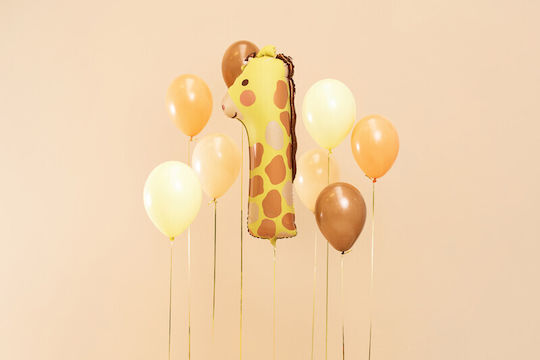 Foil Luftballon Nummer 1 Giraffe 42x90 cm Mix