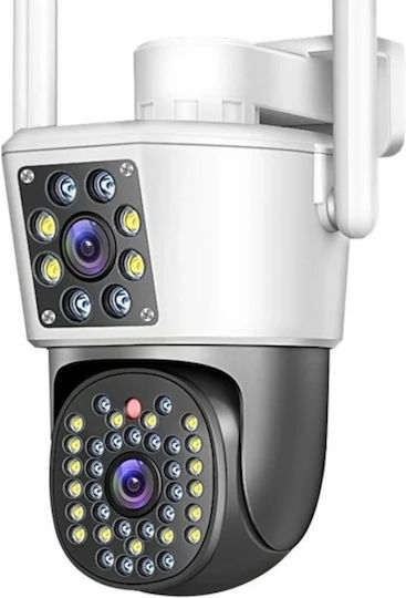DJ7N3CYBM IP Cameră de Supraveghere Wi-Fi/4G Full HD 1080p Rezistentă la apă cu Microfon