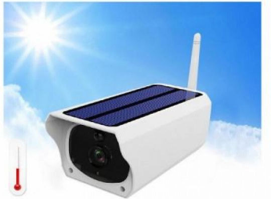 FOXMAG24.SOLARCAM Cameră de Supraveghere IP Wi-Fi Full HD 1080p Rezistentă la Apă cu Baterie