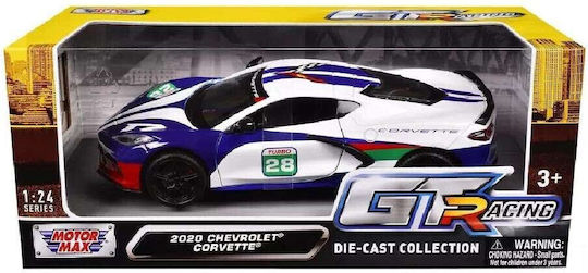 Motormax Gt Racing Series Die-cast Όχημα Chevrolet Corvette C8 2020 1:24 14973794 14973794