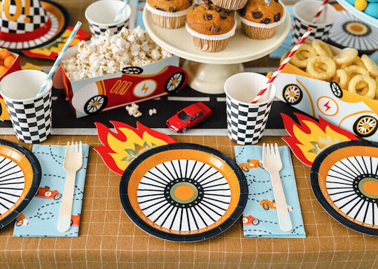 PartyDeco Popcorn Box for Party 3 Pieces