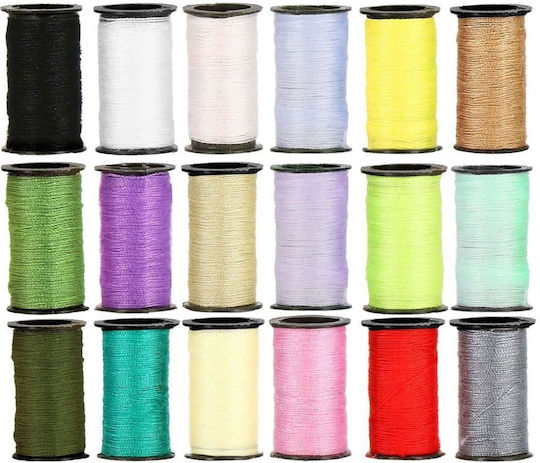 Sewing Kit Sewing Needles Assorted Colored Spools Scissors Accessories 70 Pieces Springos