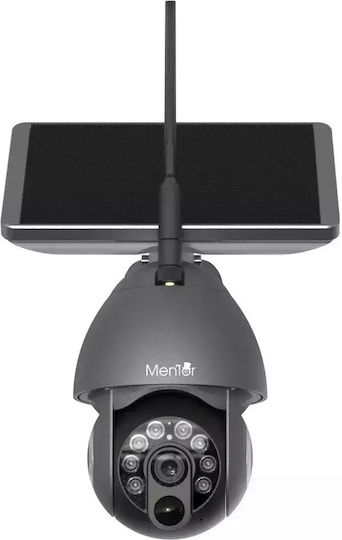 MMDSY007 IP Cameră de Supraveghere Wi-Fi Full HD+ 3MP Rezistentă la apă Pe baterii cu Comunicare Bidirecțională Gri