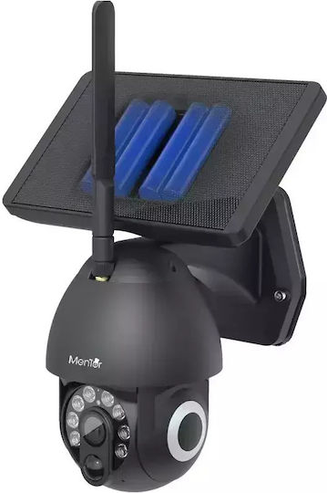 MMDSY007 IP Cameră de Supraveghere Wi-Fi Full HD+ 3MP Rezistentă la apă Pe baterii cu Comunicare Bidirecțională Gri