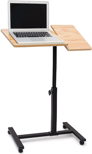 Relaxdays Stand pentru Laptop până la 19" Maro