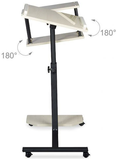 Relaxdays Stand Pentru Laptop Gri 10020397_550