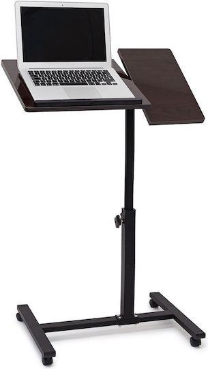 Relaxdays Stand for Laptop up to 19" Brown