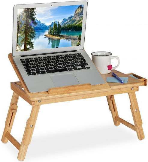 Relaxdays Tabelul Pentru Laptop Bej 10036713