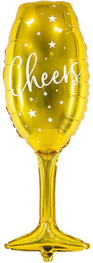 Luftballon Folie Jumbo Gold 80cm