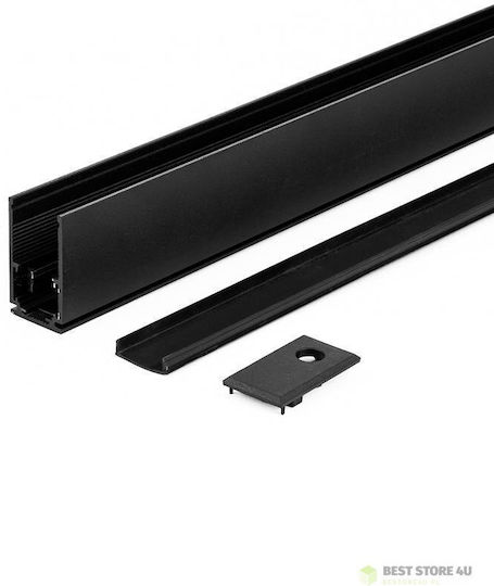 V-TAC Mounting Rail for Lighting Fixtures Black 6896