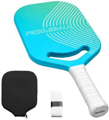 Vevor Pro Carbon Fiber Pickleball Paddle Aero Throat Honeycomb Core Racket