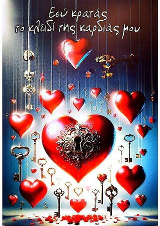Greeting Card P.S. I love you - For you