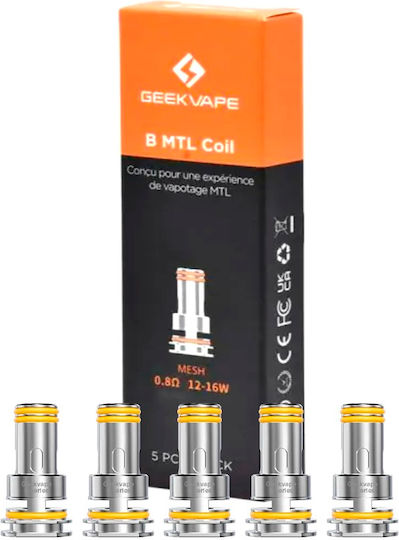 Geek Vape Widerstand für Elektronische Zigaretten 0.8ohm (RDL) 5Stück
