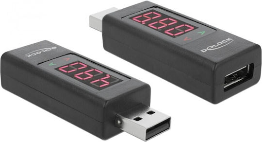 DeLock USB Led Indicator for Volt and Ampere 65569 USB Port Tester