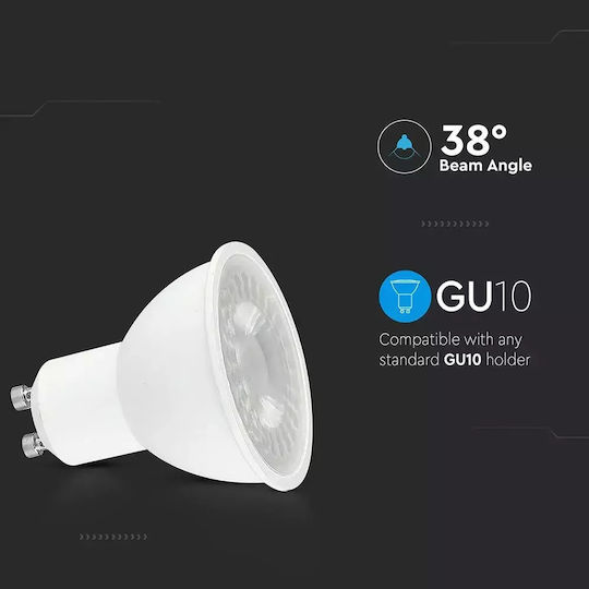 V-TAC LED Bulb 7.5W for Socket GU10 Cool White 610lm