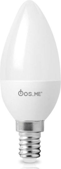 Fos me LED Bulb 7.5W for Socket E14 and Shape C37 Cool White 806lm