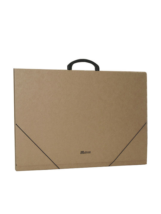 Metron Екологична Чанта Бежова 72x2x52cm Metron Екологична Чанта Бежова 72x2x52cm