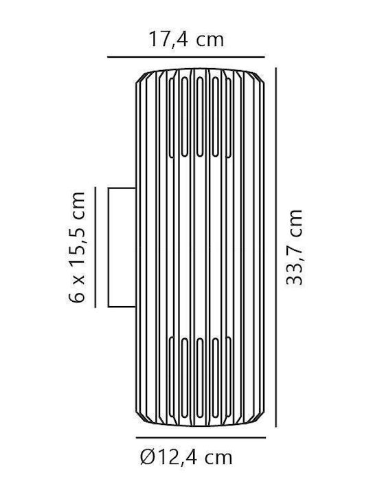 Nordlux Lumină de exterior montată pe perete E27