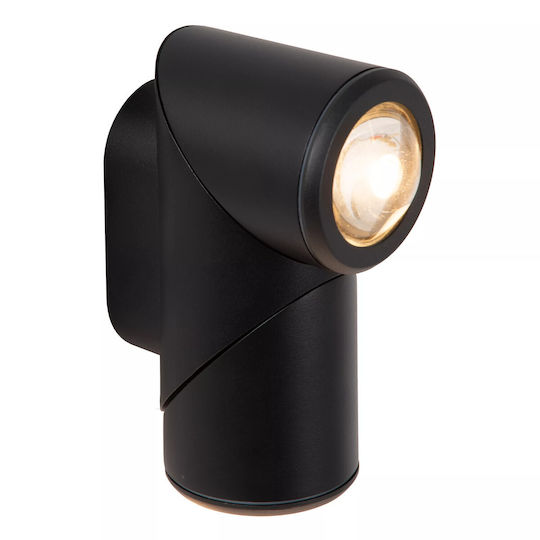Lucide Lightning Erin Επιτοίχιο Εξωτερικό Σποτ LED IP65 με Θερμό Λευκό Φως