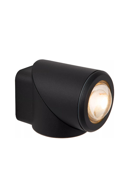 Lucide Lightning Erin Επιτοίχιο Εξωτερικό Σποτ LED IP65 με Θερμό Λευκό Φως