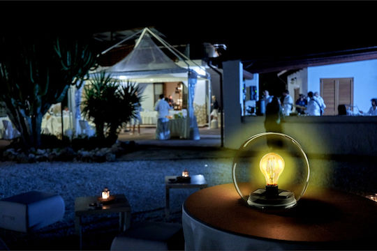 Grundig Spiked Solar Light Ball with Warm White Light IP44 22cmx21cmx21cmcm