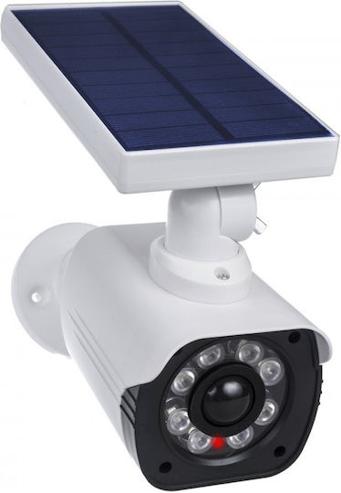 CE ‘RI Solar Light 5W 800lm Red with Motion Sensor and Photocell IP66 85cmx85cmx125cmcm